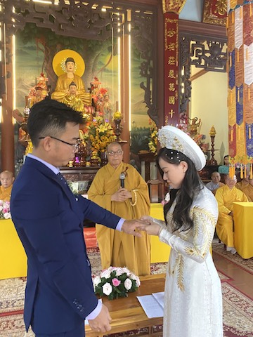 Tây Sơn: Lễ hằng thuận cho hai bạn trẻ Quang Nam và Quang Thông